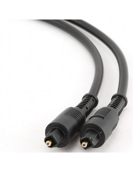 Аудиокабель Cablexpert CC-OPT-2M, Toslink - Toslink, 2м, Чёрный