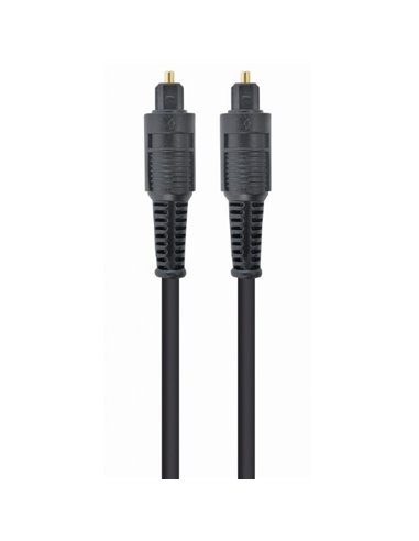 Аудиокабель Cablexpert CC-OPT-2M, Toslink - Toslink, 2м, Чёрный