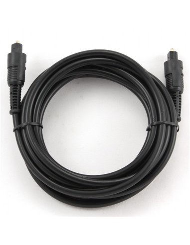 Cablu audio Cablexpert CC-OPT-3M, Toslink - Toslink, 3m, Negru