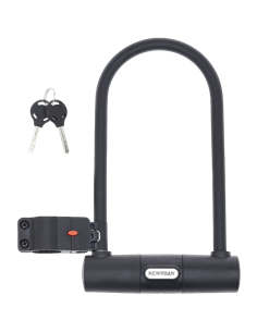 Lacăt Newrban U-lock with mounting bracket, Negru
