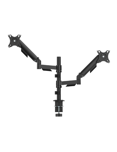 Suport birou pentru monitoare Gembird MA-DA2P-02, Negru