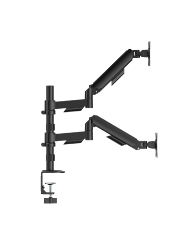 Suport birou pentru monitoare Gembird MA-DA2P-02, Negru