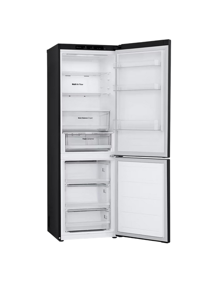 Холодильник LG GBV3100EEP, Чёрный