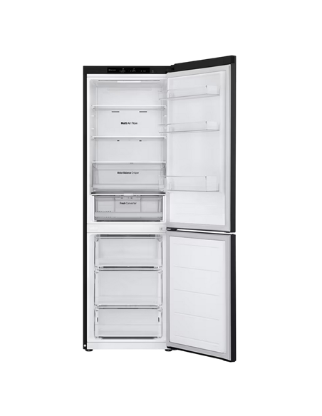 Холодильник LG GBV3100EEP, Чёрный