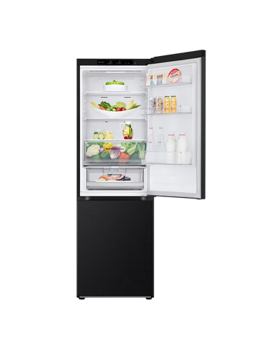 Холодильник LG GBV3100EEP, Чёрный