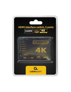 Переключатель интерфейса HDMI Cablexpert DSW-HDMI-53 2