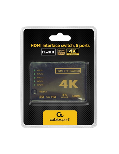 Переключатель интерфейса HDMI Cablexpert DSW-HDMI-53