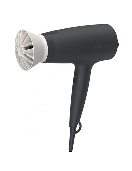 Uscător de păr Philips BHD302/30, 1600 W, Negru