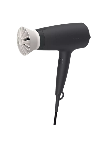 Uscător de păr Philips BHD302/30, 1600 W, Negru