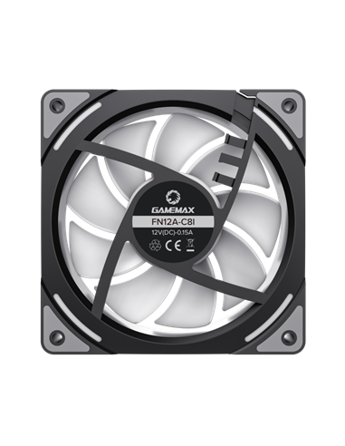 Вентилятор для ПК Gamemax FN12A-C8I, 120 мм