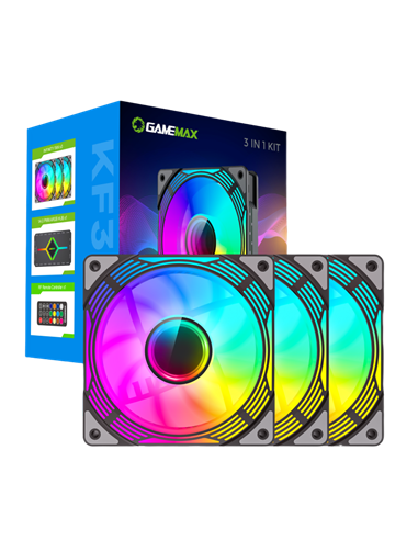 Ventilator PC Gamemax FN12A-C8I, 120 mm