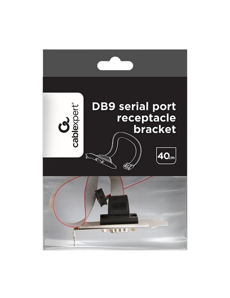 Задняя планка ПК с последовательным портом DB9 Cablexpert CC-DB9ML-01, Золотой