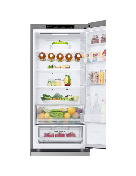 Frigider LG GBV3200DPY, DoorCooling+, Argintiu