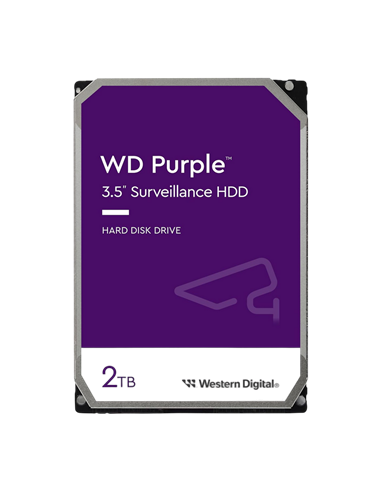 Жесткий диск Western Digital WD Purple, 3.5", 2 ТБ <WD23PURZ>