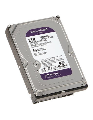 Жесткий диск Western Digital WD Purple, 3.5", 2 ТБ <WD23PURZ>