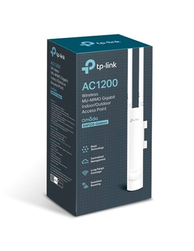 Punct de acces exterior TP-LINK AC1200, 300 Mbps, 867 Mbps, Alb