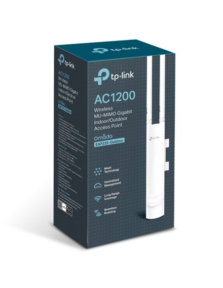 Punct de acces exterior TP-LINK AC1200, 300 Mbps, 867 Mbps, Alb