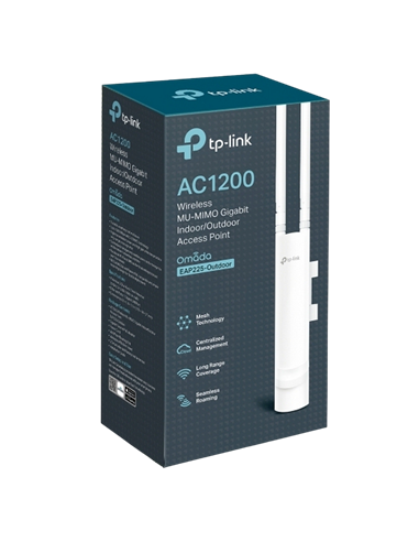 Наружная точка доступа TP-LINK AC1200, 300 Мбит/с, 867 Мбит/с, Белый