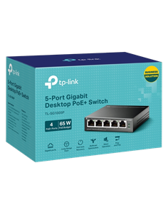 PoE коммутатор TP-LINK TL-SG1005P, 4x IEEE 802.3af/at 2