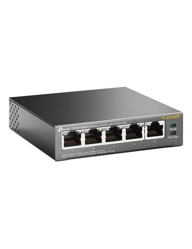 PoE коммутатор TP-LINK TL-SG1005P, 4x IEEE 802.3af/at