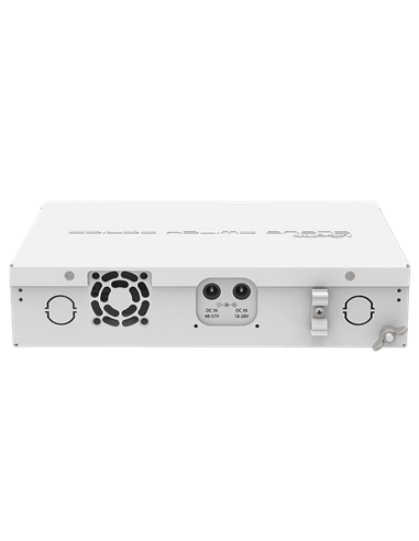 Comutator Router MikroTik CRS112-8P-4S-IN, Alb