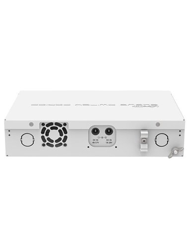 Comutator Router MikroTik CRS112-8P-4S-IN, Alb
