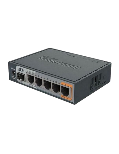 Router MikroTik hEX S, Negru