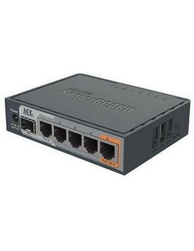 Router MikroTik hEX S, Negru