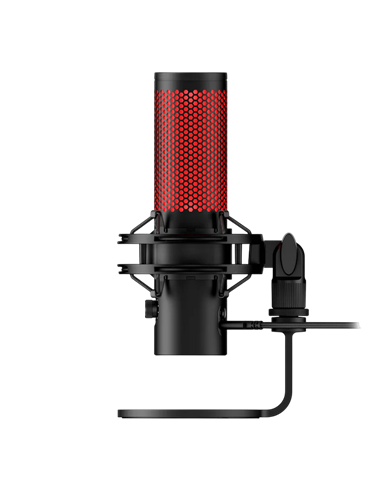 Игровой Микрофон HyperX QuadCast 2, Проводной аналоговый, Чёрный