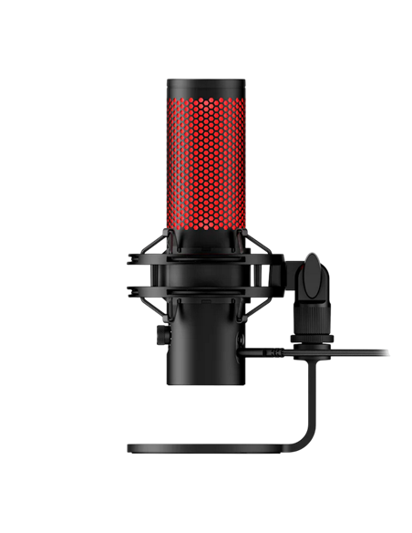 Игровой Микрофон HyperX QuadCast 2, Проводной аналоговый, Чёрный