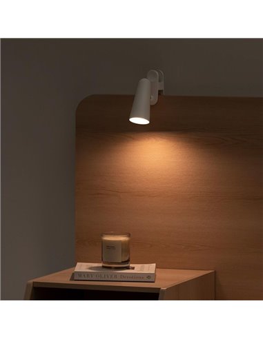 Lampa de birou Xiaomi Flexible Rechargeable Lamp, Alb