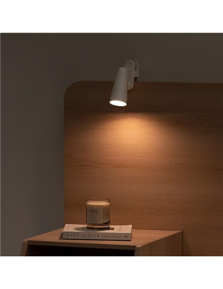 Lampa de birou Xiaomi Flexible Rechargeable Lamp, Alb