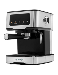 Кофеварка рожковая Gorenje ESCM15CD, 1100Вт, Нержавеющая сталь 2