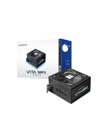Блок питания для компьютеров Chieftec Vita SM3, 750Вт, ATX, Полумодульный