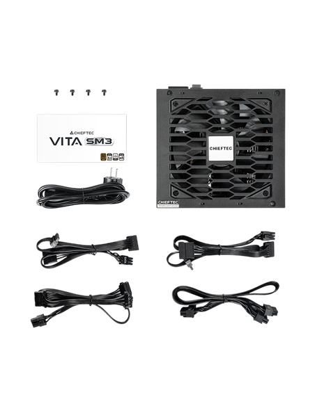 Sursă Alimentare PC Chieftec Vita SM3, 750W, ATX, Semi-modular