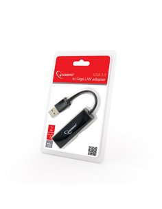 USB 3.0 / Gigabit Ethernet Adapter / Gembird NIC-U3-02 2