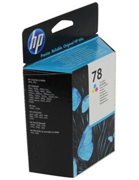 HP 78 (C6578D) Color Ink Cartridge for Deskjet 959c Printer, HP Deskjet 980cxi Printer, HP PSC 750, HP Deskjet 1100c, HP Desk...