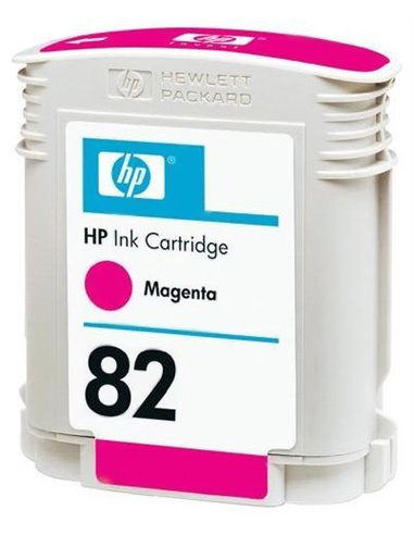 HP 82 (C4912A) Magenta Ink Cartridge for HP Designjet 820 MFP, HP Designjet 500 Plus, HP Designjet 500ps Plus, HP Designjet 5...