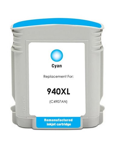 HP 940XL (C4907AE) Cyan Officejet Ink Cartridge HP OfficeJet Pro 8000/ 8500