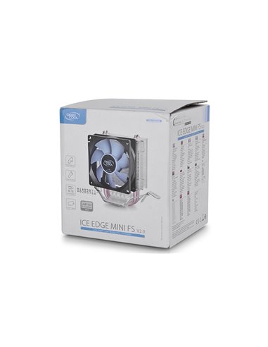 DEEPCOOL Cooler ”Ice Edge Mini FS V2.0”, Socket LGA1851/1700/1200/115x & AM5/AM4, up to 100W, 80х80х25mm, 2200rpm, 24.7dBA, ...