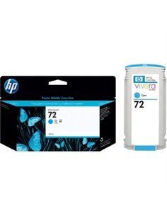 HP 72 (C9371A) cyan ink cartridge viveraink 130ml for HP DesignJet T1100, HP DesignJet T1120, HP DesignJeT610 2