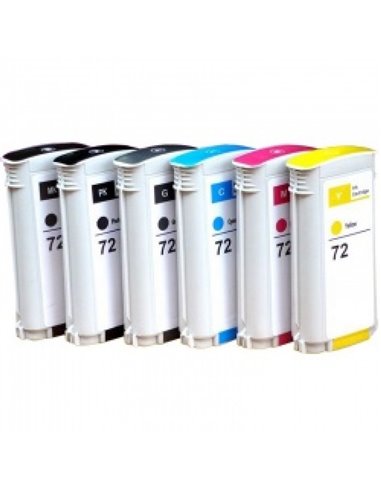 HP 72 (C9371A) cyan ink cartridge viveraink 130ml for HP DesignJet T1100, HP DesignJet T1120, HP DesignJeT610