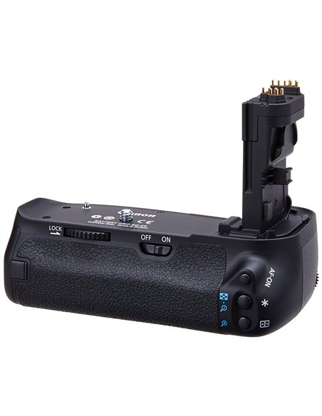 Battery Grip Canon BG-E9 (2 x LP-E6 or 6 x Size-AA), AF-ON button, W295g for EOS 60D,60Da