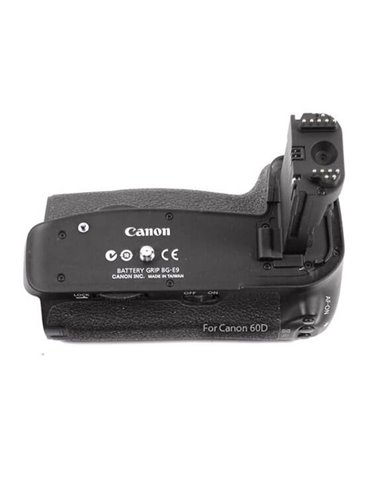 Battery Grip Canon BG-E9 (2 x LP-E6 or 6 x Size-AA), AF-ON button, W295g for EOS 60D,60Da