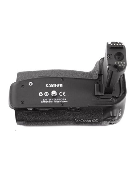 Battery Grip Canon BG-E9 (2 x LP-E6 or 6 x Size-AA), AF-ON button, W295g for EOS 60D,60Da