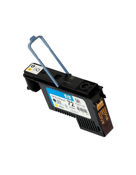 HP 72 (C9384A) matte black and yellow printhead for HP DesignJet T1100, HP DesignJet T1120, HP DesignJeT610