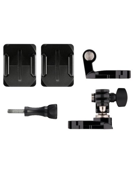 GoPro Helmet Front + Side Mount -to attach GoPro to the front or side of helmets, compatible with HERO7 Black, HERO6 Black, H...