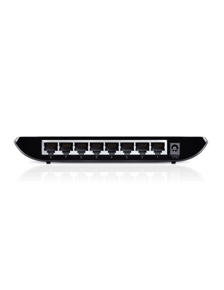 TP-LINK TL-SG1008D 8-port Gigabit Switch, 8 10/100/1000M RJ45 ports, plastic case