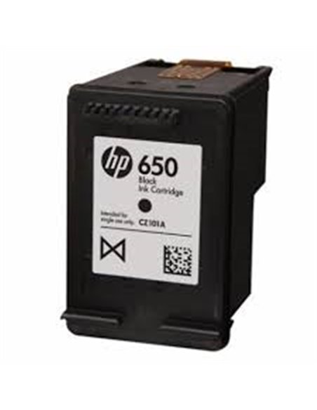 HP 650 (CZ101AE) Black Ink Cartridge for DeskJet 2515/3515 AiO, 360 pages