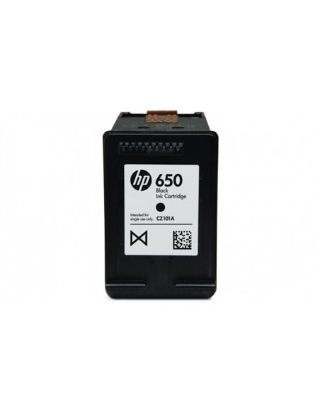 HP 650 (CZ101AE) Black Ink Cartridge for DeskJet 2515/3515 AiO, 360 pages